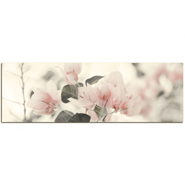 Obraz na plátně - Papírové květiny - panoráma